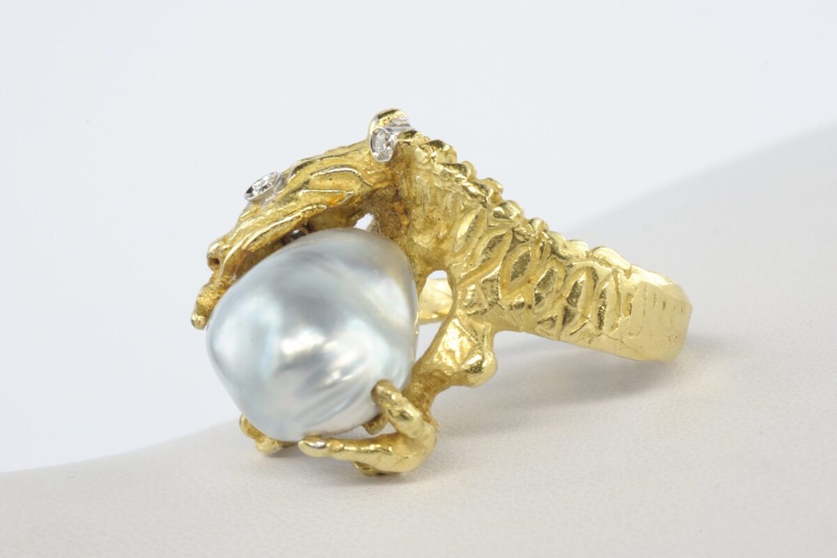 Anello Drago 01 | Gioielleria Montaldi