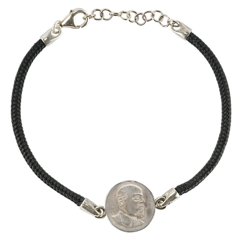 Bracciale uomo con D'Annunzio | Gioielleria Montaldi